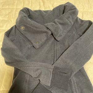 Lululemon Karma Heather Grey Zip Jacket